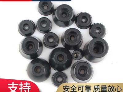 环保橡胶脚垫脚家具桌椅减震脚锥形带垫片仪器仪表机箱机脚加厚型图4