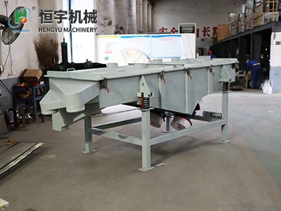 直线振动筛 塑料颗粒振动筛食品震动筛选机 复合肥分选机图3